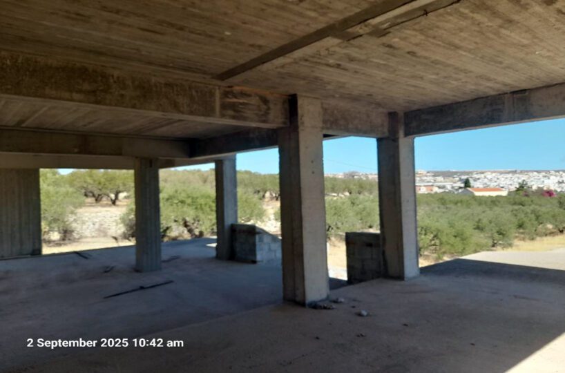 Villa-Sitia-Crete-Concrete-Skeleton